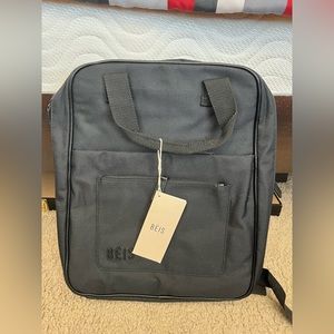 BEIS Expandable Backpack in Black